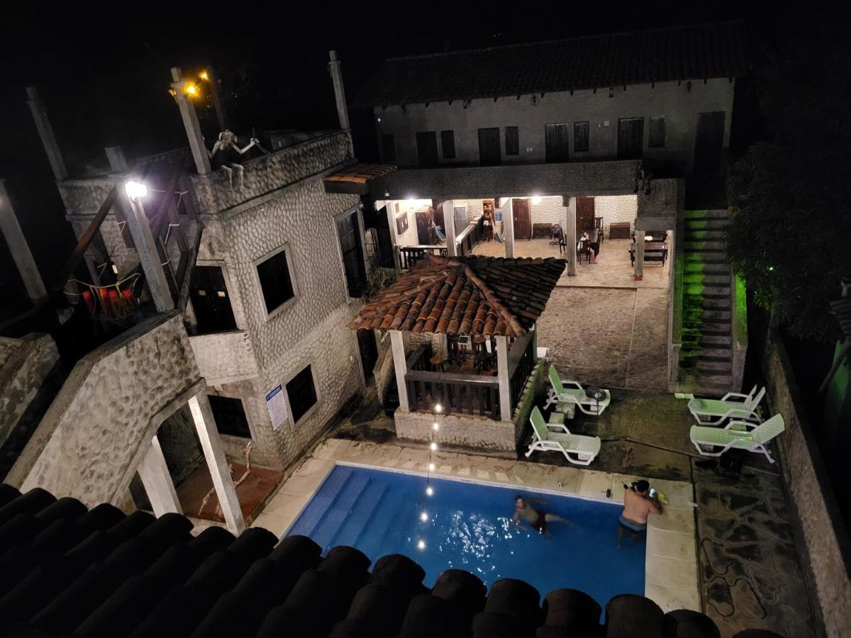 Hostal Casa De Las Gargolas Amapala ภายนอก รูปภาพ