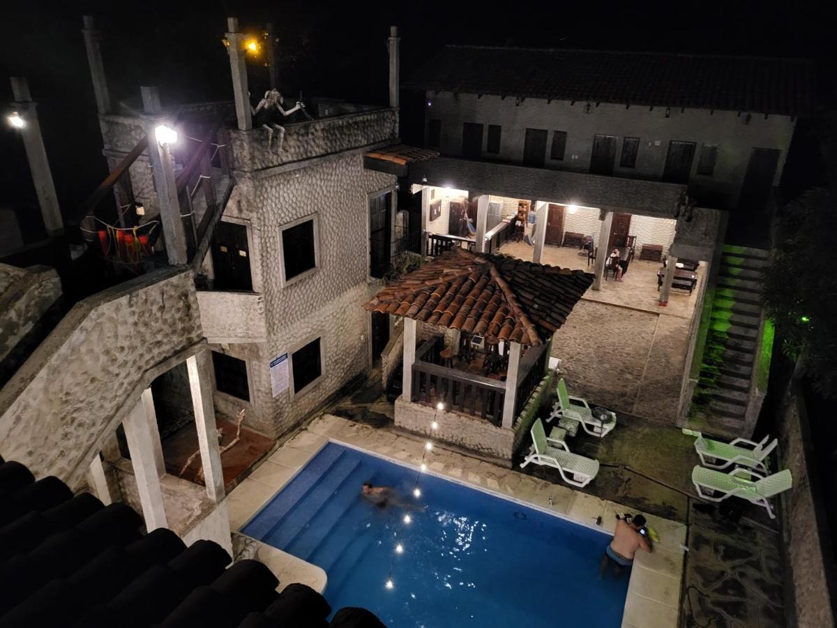 Hostal Casa De Las Gargolas Amapala ภายนอก รูปภาพ